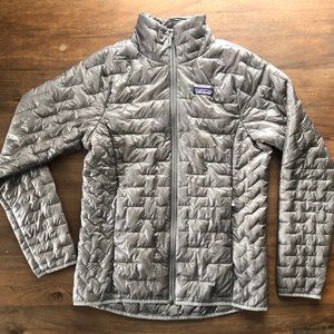 NEW Patagonia Micro Puff Jacket Grey/Medium